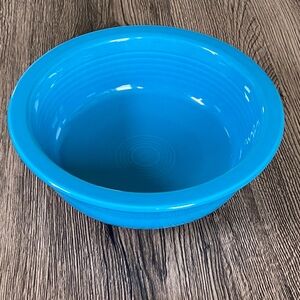 Fiesta Bowl Blue Serving Bowl